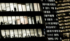 Un immeuble de bureaux à La Défense, près de Paris, le 3 novembre 2020 ( AFP / ALAIN JOCARD )