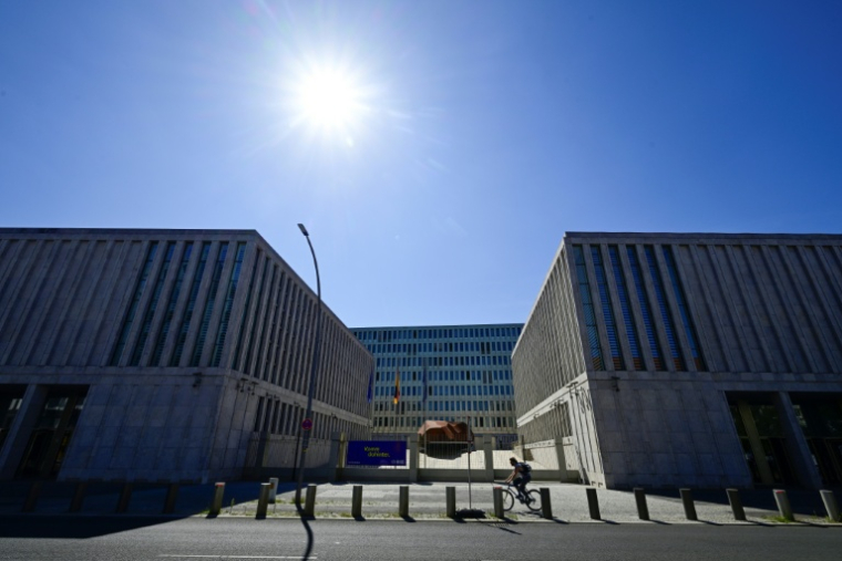 Le siège du renseignement extérieur allemand (BND) à Berlin le 12 août 2026 ( AFP / John MACDOUGALL )