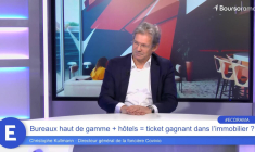 Christophe Kullmann (DG de Covivio) : "Il y a un gros potentiel de hausse sur notre cours de Bourse !"