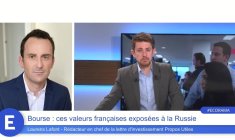 Bourse : ces valeurs françaises exposées à la Russie