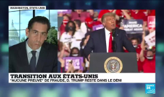 Transition à la Maison Blanche : "aucune preuve" de fraude, Donald Trump reste dans le déni