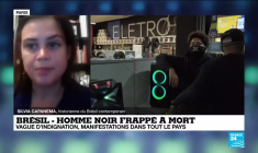 Brésil : vagues d'indignation après le décès d'un homme noir frappé à mort
