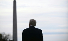 Le président américain Donald Trump à Washington, le 18 novembre 2025, aux Etats-Unis ( AFP / Brendan SMIALOWSKI )