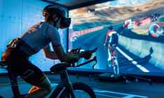On estime qu'il y a environ un million de comptes actifs sur Zwift.(crédit : Adobe Stock / photo générée par IA)