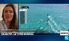 Windsurf : mère et championne, la Française Marion Mortefon est de retour en compétition