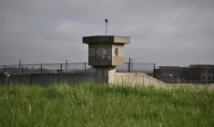 La prison de Villepinte, le 13 avril 2017 en Seine-Saint-Denis ( AFP / PHILIPPE LOPEZ )