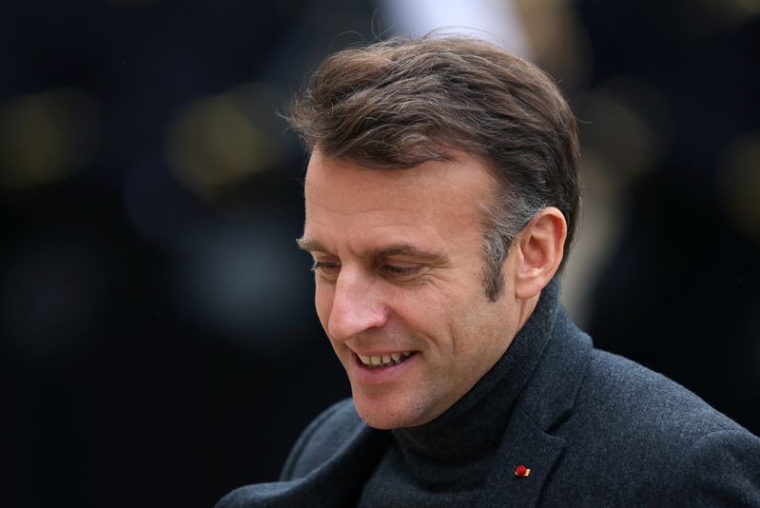 Le président français Emmanuel Macron