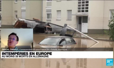 Intempérie en Allemagne : des paysages "de fin du monde"