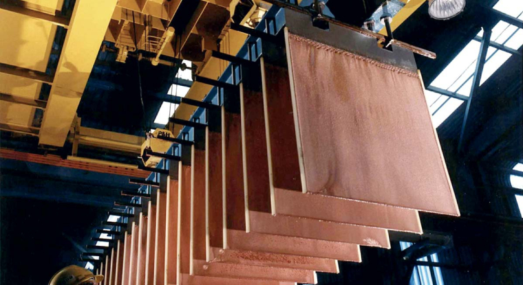 Plus de la moitié de la production mondiale de cuivre raffiné est aujourd'hui consommée par l'industrie chinoise. (© Vismedia)