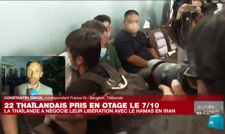 Otages : la Thaïlande a négocié avec le Hamas en Iran