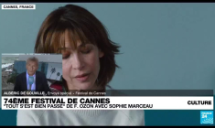 Festival de Cannes : "Tout s'est bien passé" de F. Ozon avec Sophie Marceau
