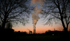 Une centrale à charbon à Datteln, en Allemagne, le 21 novembre 2025 ( AFP / Ina FASSBENDER )