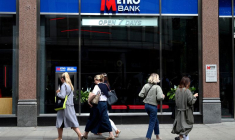 Une agence Metro Bank à Londres