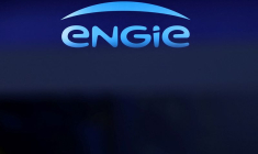 Un logo d'Engie est visible à la conférence Viva Technology à Paris