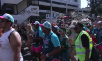 GB: les Londoniens participent au carnaval annuel de Notting Hill