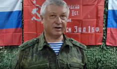 Image fournie par le ministère russe de la défense du général Vladimir Alekseïev, le 23 juin 2023 ( Russian Defence Ministry / Handout )