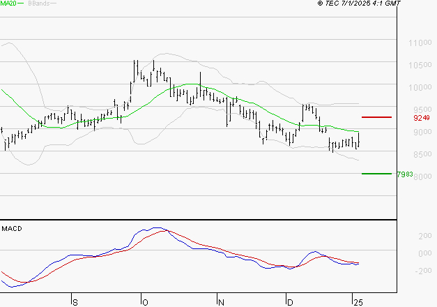 SEB SA : Sous les résistances, une consolidation est probable