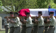 Hommage national au sergent Anicet Girardin, décédé après une embuscade au Liban