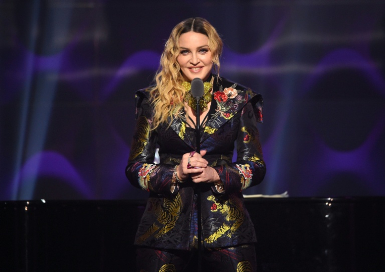 Madonna à New York le 9 décembre 2016, aux Etats-Unis ( GETTY IMAGES NORTH AMERICA / Nicholas Hunt )