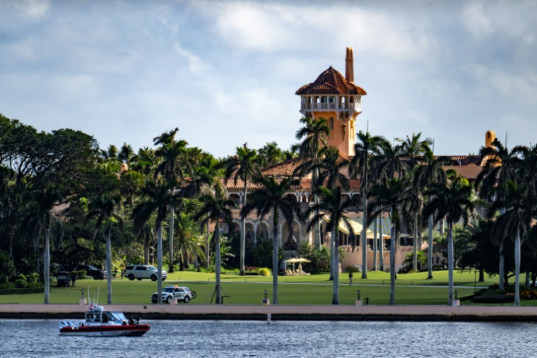 La résidence Mar-a-Lago de Donald Trump à Palm Beach en Floride, le 8 novembre 2024 ( AFP / Jim WATSON )