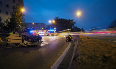 En 2025, 3.263 personnes ont été tuées sur les routes en France métropolitaine et 252 en Outre-mer ( AFP / GUILLAUME SOUVANT )