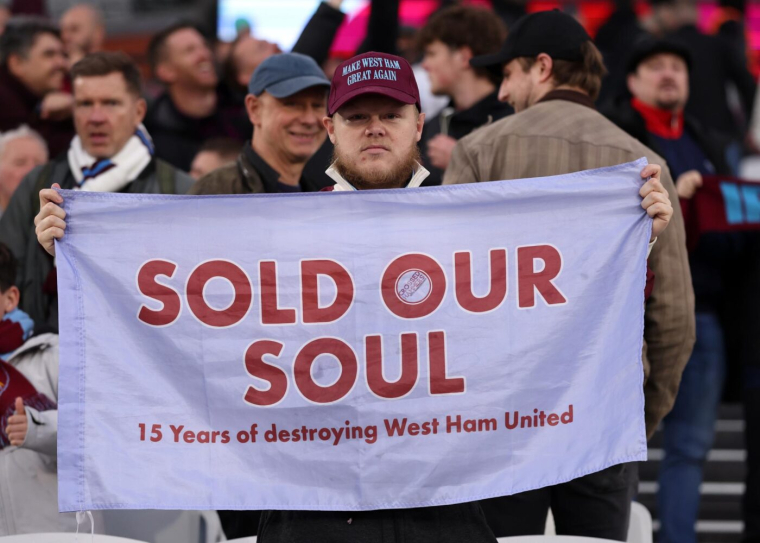 Les supporters de West Ham désertent leur stade