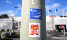 La CGT énergie menace de "s'occuper" des élus favorables à la réforme des retraites (photo d'illustration).  ( AFP / SAMEER AL-DOUMY )