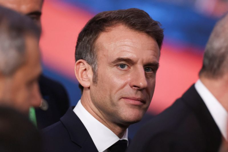 Le président français Emmanuel Macron