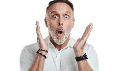 (Crédits photo : Adobe Stock - Homme étonné de découvrir une carte bancaire premium)