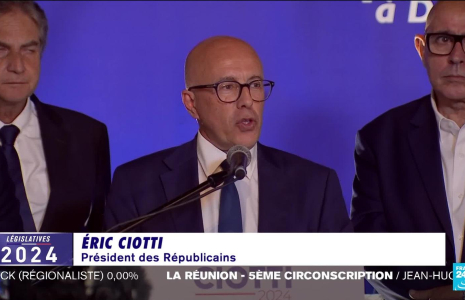 Législatives : Éric Ciotti "largement" en tête du premier tour à Nice