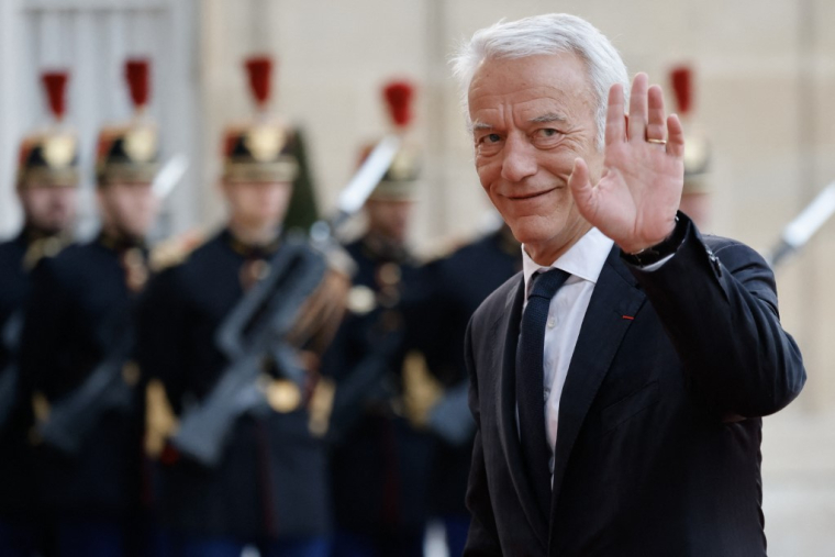 Patrick Martin à Paris, le 31 mars 2025. ( AFP / LUDOVIC MARIN )