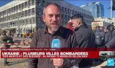 Frappes sur Kiev : "alerte à la bombe levée"