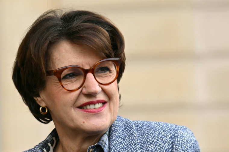 La ministre de l'Agriculture Annie Genevard, le 11 février 2026, à Paris ( AFP / Bertrand GUAY )