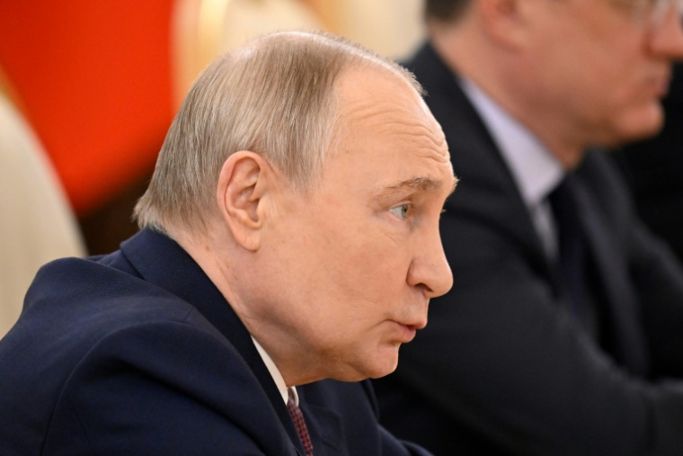 Le président russe Vladimir Poutine, le 7 mai 2025 au Kremlin ( POOL / Alexander NEMENOV )