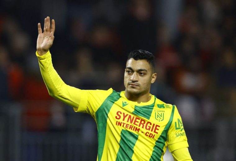 Mostafa Mohamed au stade Francis-Le Blé de Brest