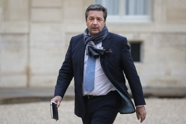 Thomas Saunier à Paris, le 18 décembre 2018. ( AFP / LUDOVIC MARIN )