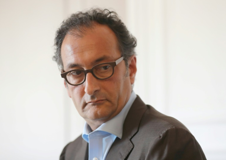 L'avocat Emmanuel Daoud en octobre 2019 à Paris ( AFP / JACQUES DEMARTHON )