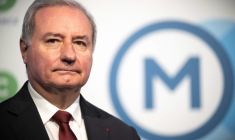 Le maire de Toulouse Jean-Luc Moudenc à Toulouse le 15 décembre 2022 ( AFP / Lionel BONAVENTURE )