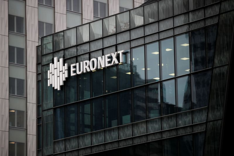 Le logo d'Euronext