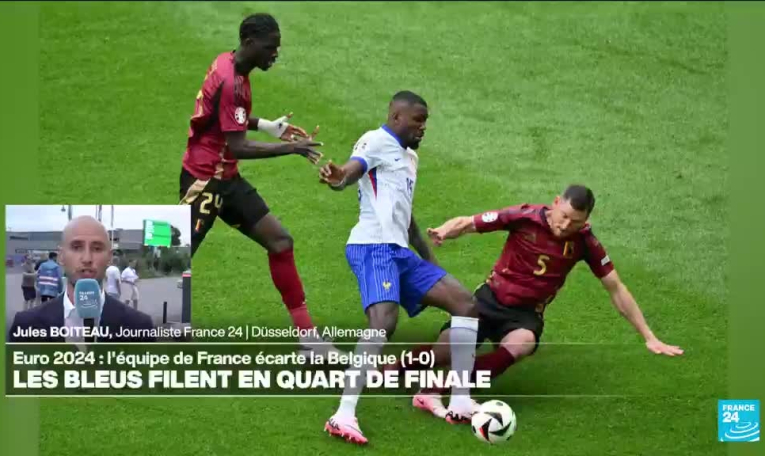 Euro-2024 : Les Bleus filent en quart de finale et affronteront le Portugal