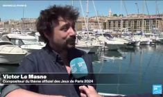 Marseille : Victor Le Masne, directeur musical des Jeux, s'apprête à dévoiler l'hymne officiel de Paris 2024