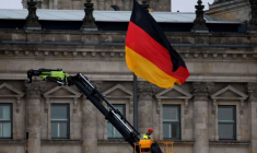 Célébration du 75e anniversaire de la loi fondamentale allemande à Berlin