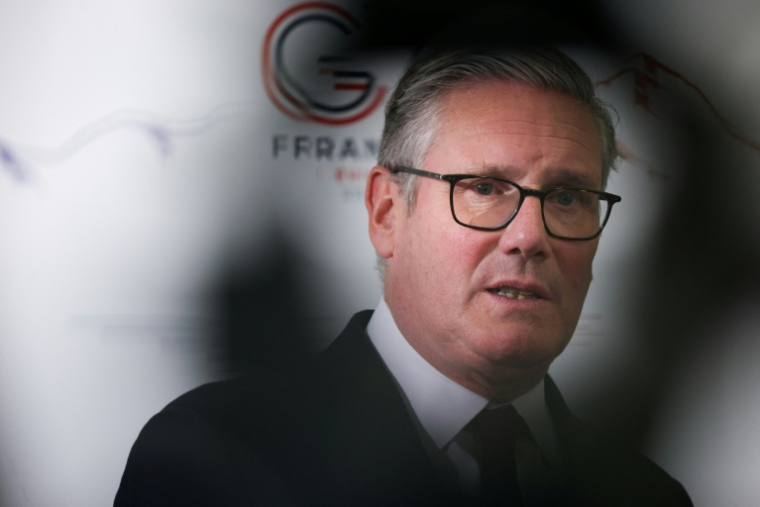Le Premier ministre britannique Keir Starmer en marge du G7 à Evian, France, le 16 juin 2026 ( POOL / Isabel Infantes )