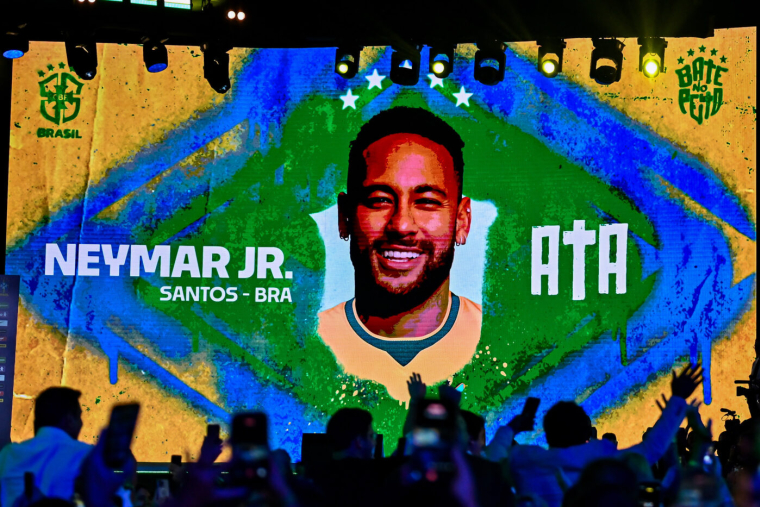 La réaction de Neymar à l'annonce de sa sélection