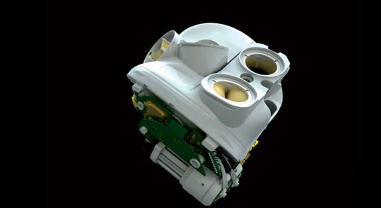 La prothèse de cœur intégrale Carmat. (© Carmat)