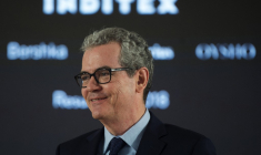 Pablo Isla à Arteixo, en Espagne, le 13 mars 2019. ( AFP / MIGUEL RIOPA )