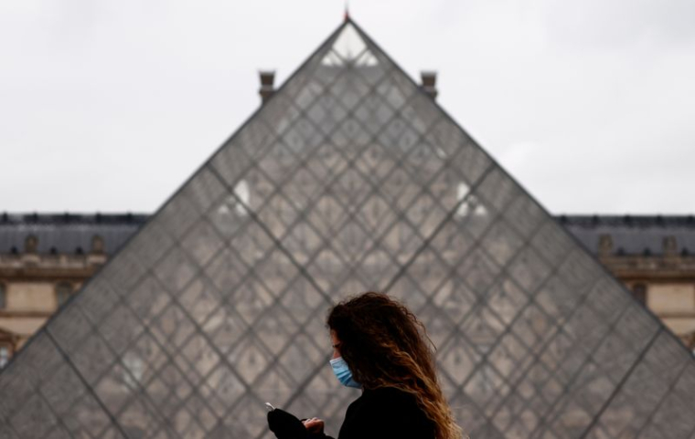 FRANCE: LE LOUVRE A VU SA FRÉQUENTATION BAISSER DE 72% EN 2020