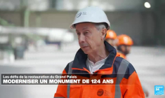Dans les coulisses de la rénovation monumentale du Grand Palais à Paris