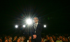 Le président des Républicains (LR) et candidat à l'élection présidentielle de 2027, Bruno Retailleau, lors du 59e congrès des Jeunes Agriculteurs, à Bourg-en-Bresse, le 4 juin 2026 dans l'Ain ( AFP / OLIVIER CHASSIGNOLE )