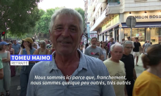 "Insoutenable": manifestation contre le surtourisme à Majorque, en Espagne